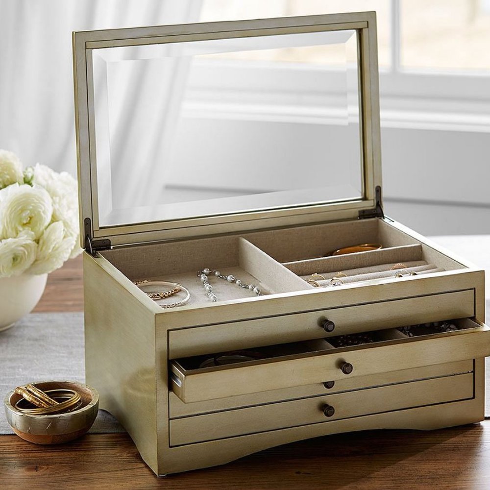 Pottery Barn Andover Jewelry Box